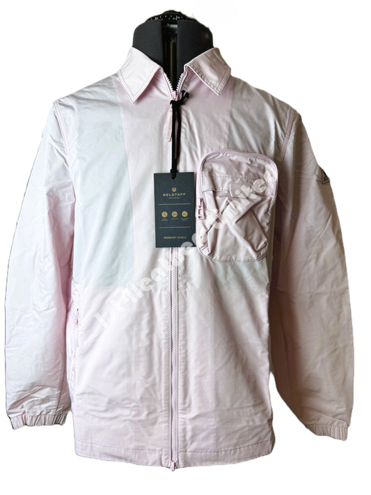 BELSTAFF BOARD SHELL OVERSHIRT IN CHALK PINK EXTRA LARGE RRP £275 BNWT