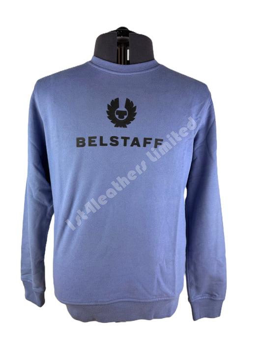 Belstaff Signature Crew Neck Sweatshirt in Mauve