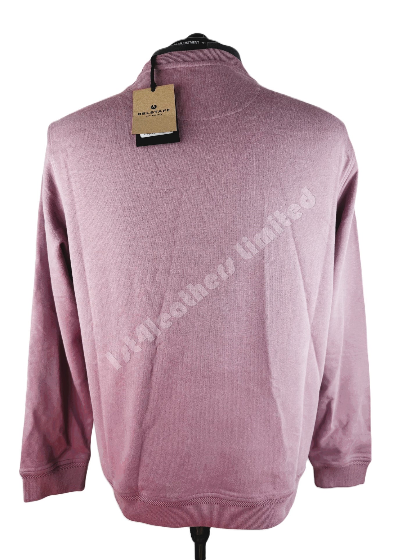 BELSTAFF PHOENIX PATCH COTTON FLEECE SWEATSHIRT ROSE PINK RRP £140 BNWT