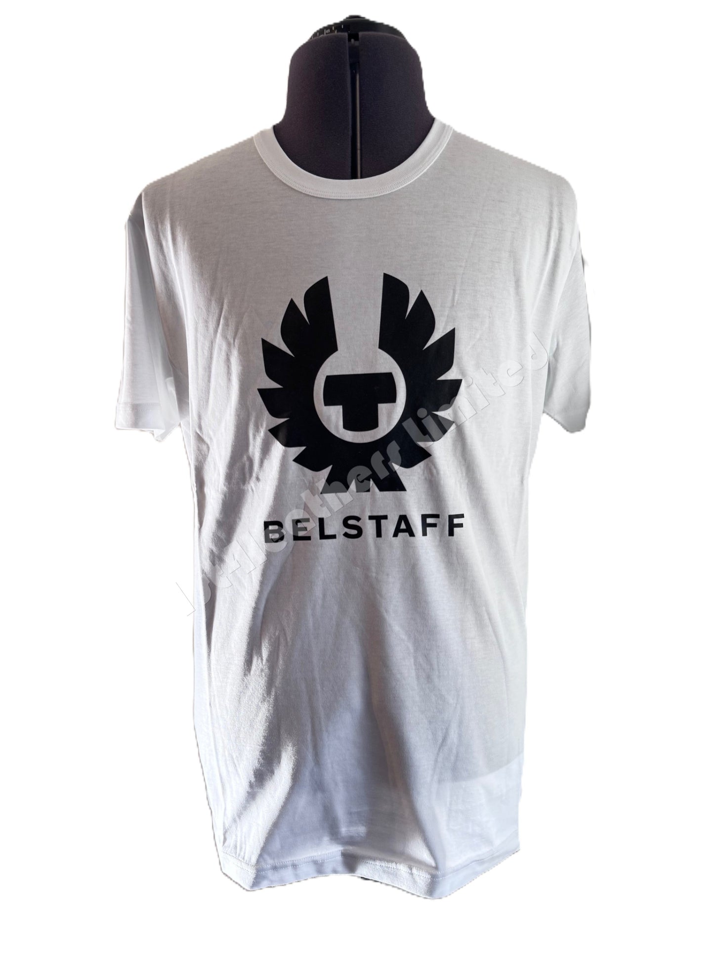 BELSTAFF PHOENIX LOGO COTTON T-SHIRT WHITE XL RRP £60 BNWT