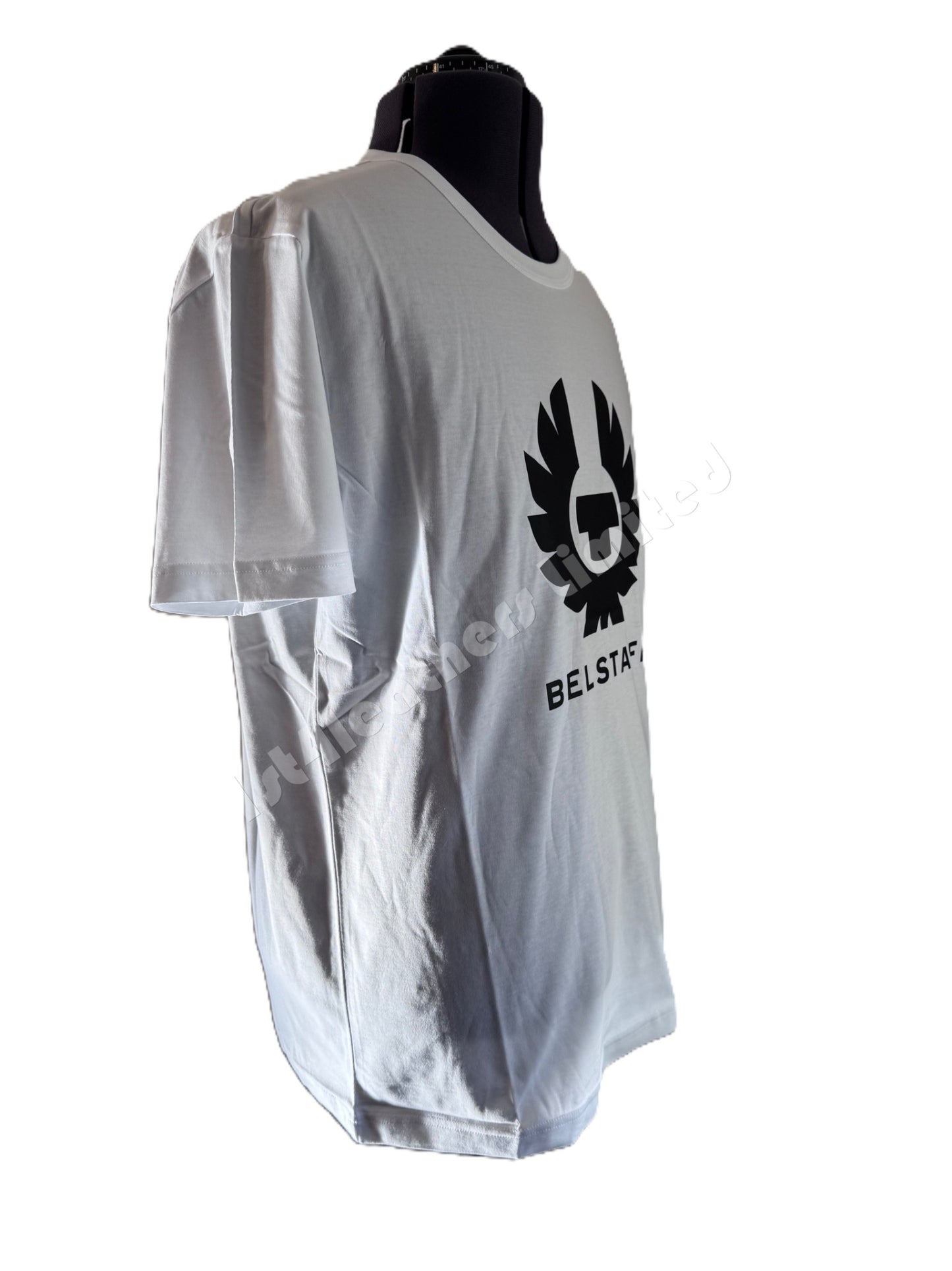 BELSTAFF PHOENIX LOGO COTTON T-SHIRT WHITE XL RRP £60 BNWT