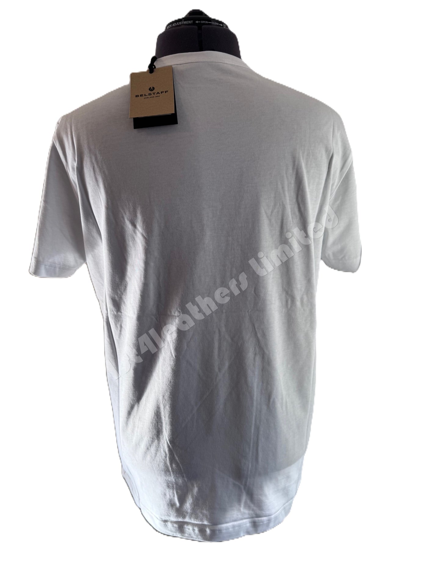 BELSTAFF PHOENIX LOGO COTTON T-SHIRT WHITE XL RRP £60 BNWT