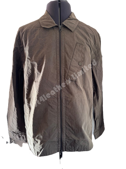 BELSTAFF HAULER TECH SHELL OVERSHIRT JACKET CLAY BROWN UK44 2XL RRP £295 BNWT