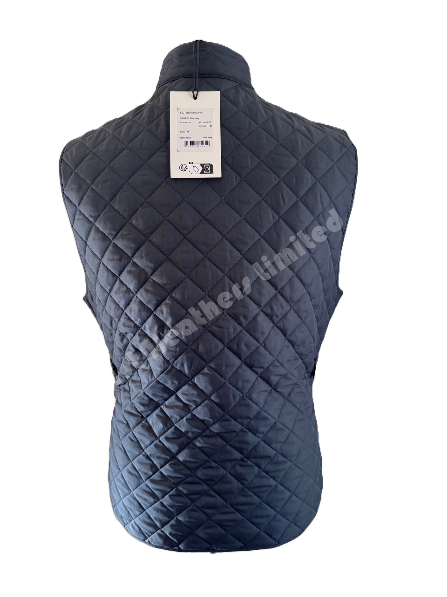BELSTAFF ICON WAISTCOAT VEST GILET DARK INK UK38 MEDIUM RRP £225 BNWT