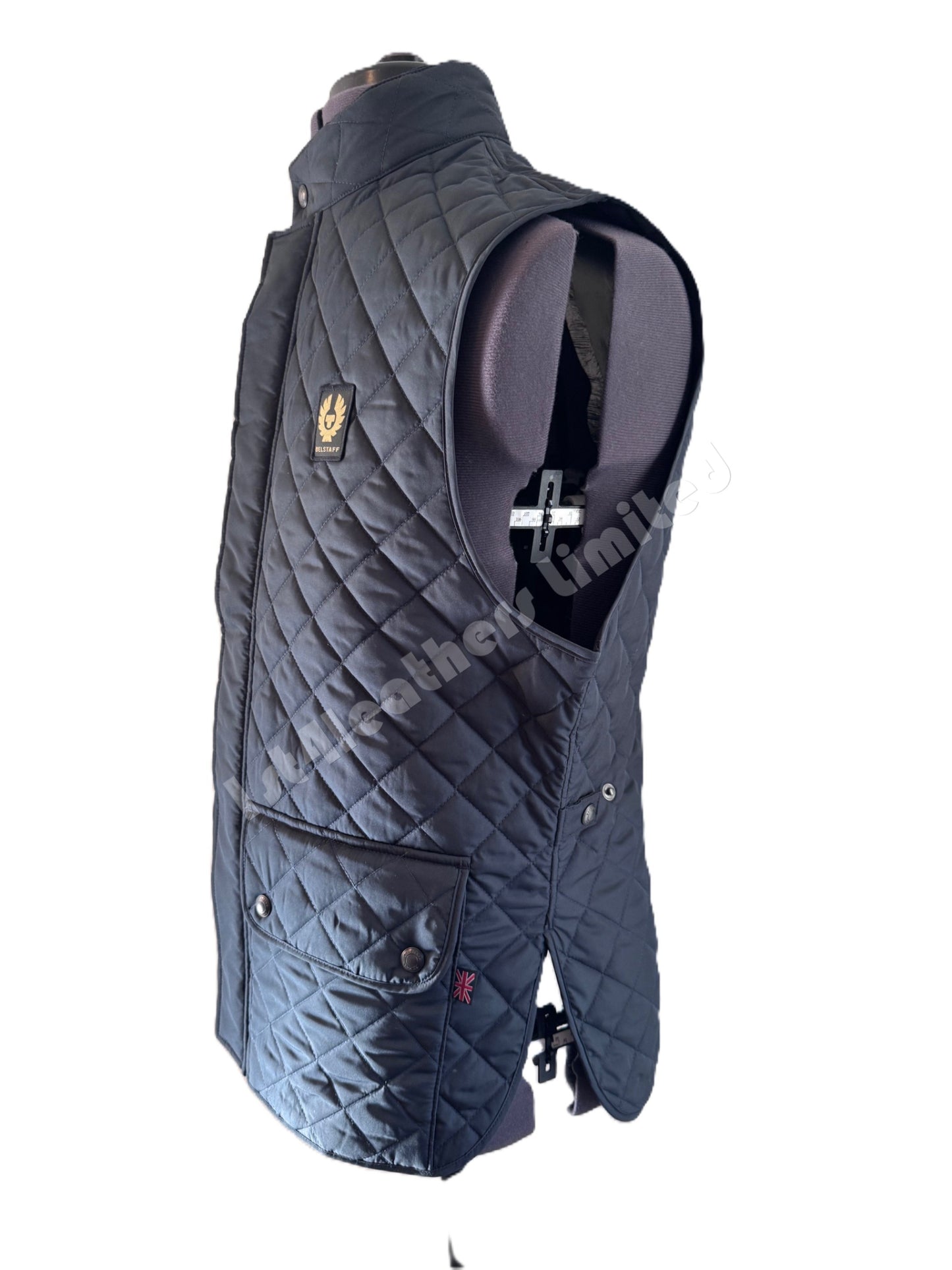 BELSTAFF ICON WAISTCOAT VEST GILET DARK INK UK38 MEDIUM RRP £225 BNWT