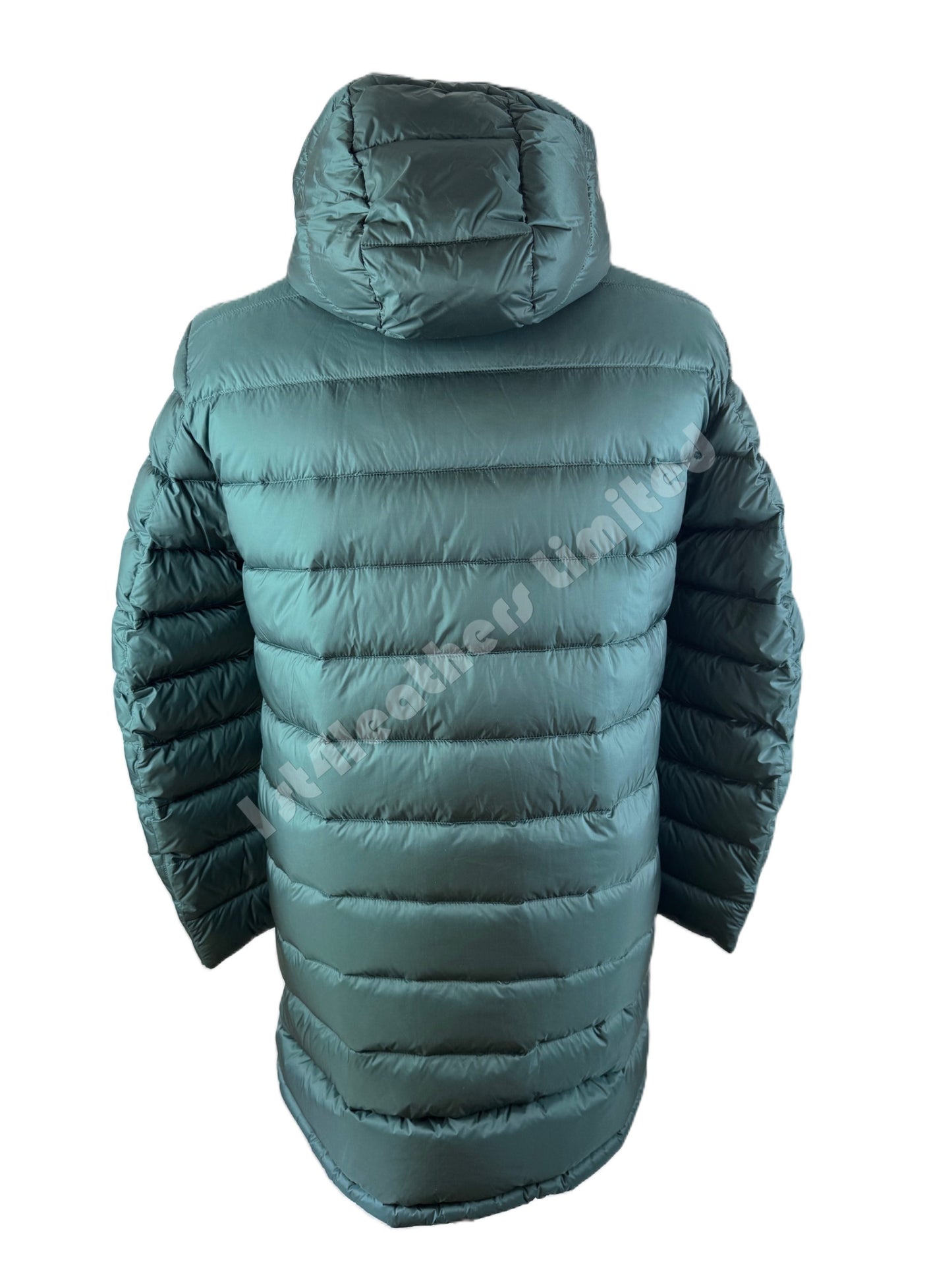 BELSTAFF STADIA DOWN HOOD PUFFA PARKA JACKET COAT ATLAS GREEN RRP £450 BNWT