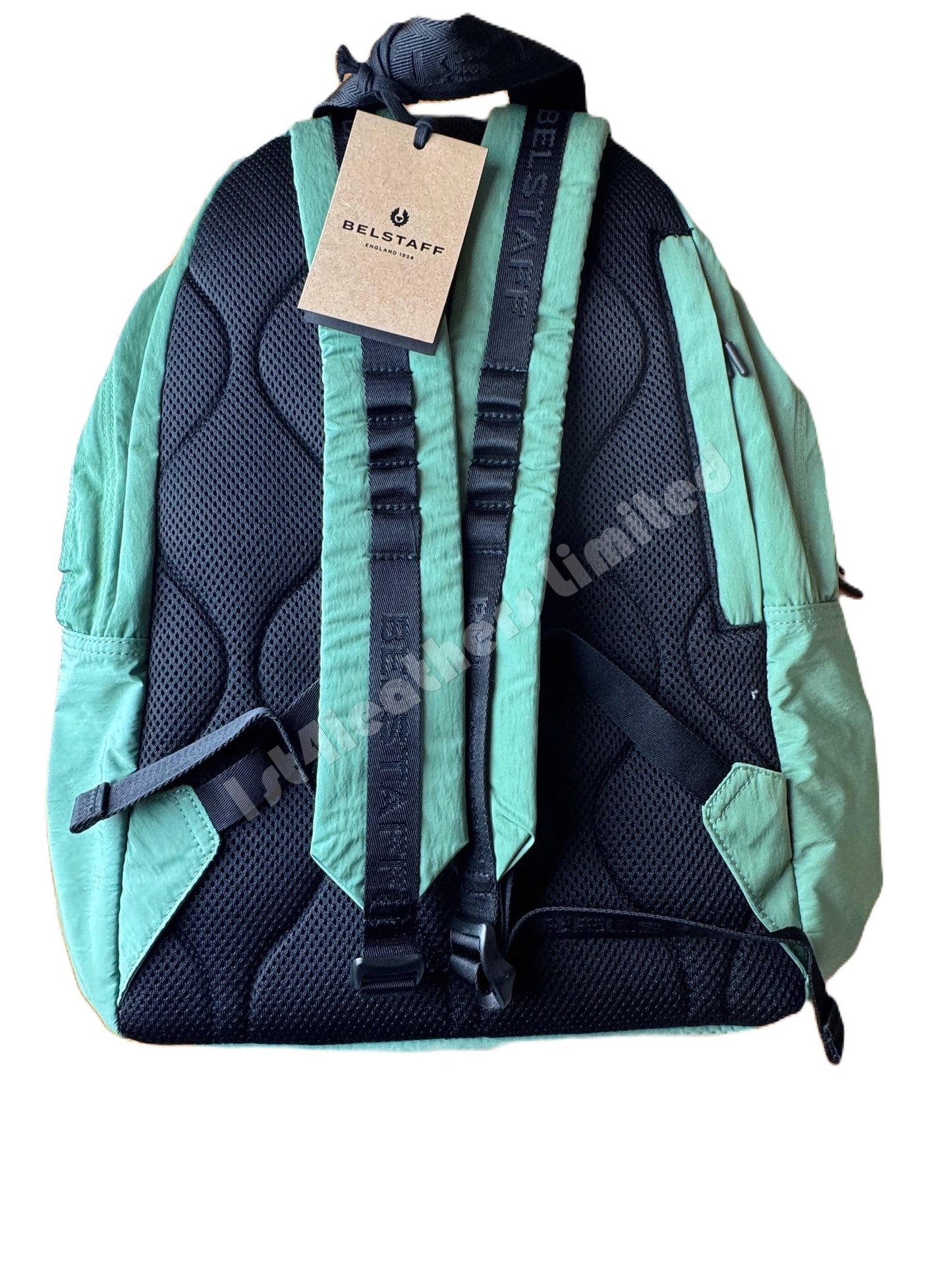 BELSTAFF RIPPLE SHELL GRAPH GREEN URBAN BACKPACK RRP £195 BNWT