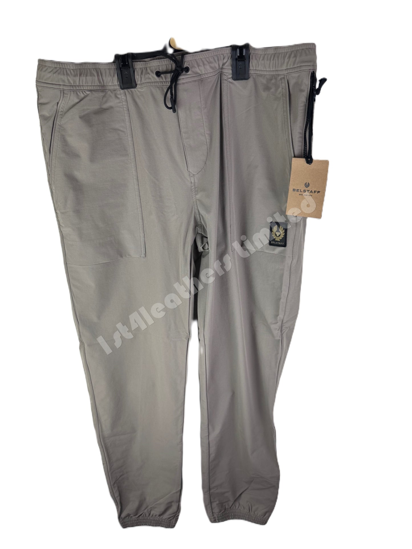 BELSTAFF STRETCH NYLON HALTON CARGO TROUSERS IN FOSSIL XL 36" to 38" WAIST RRP £225 BNWT