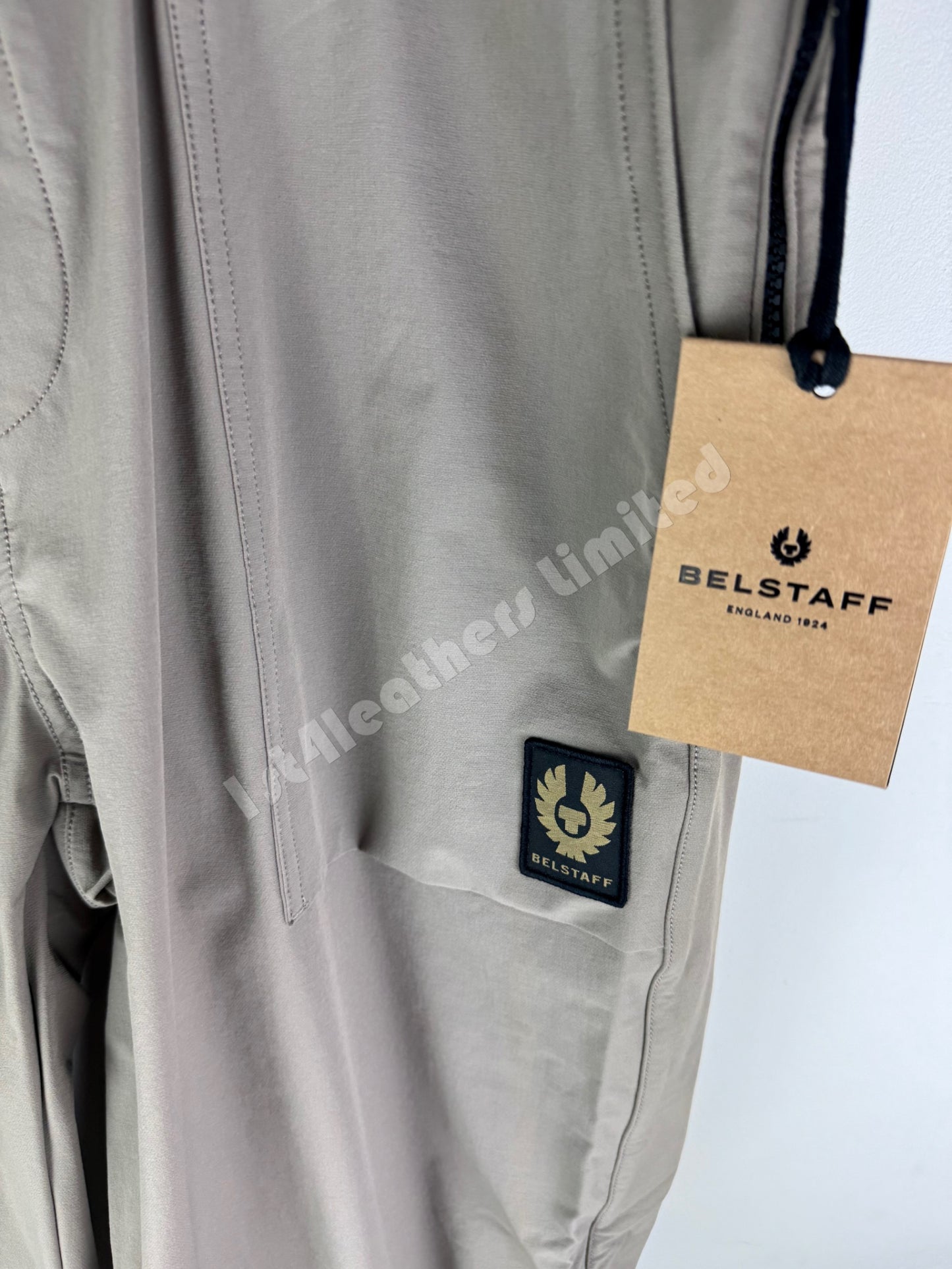 BELSTAFF STRETCH NYLON HALTON CARGO TROUSERS IN FOSSIL XL 36" to 38" WAIST RRP £225 BNWT