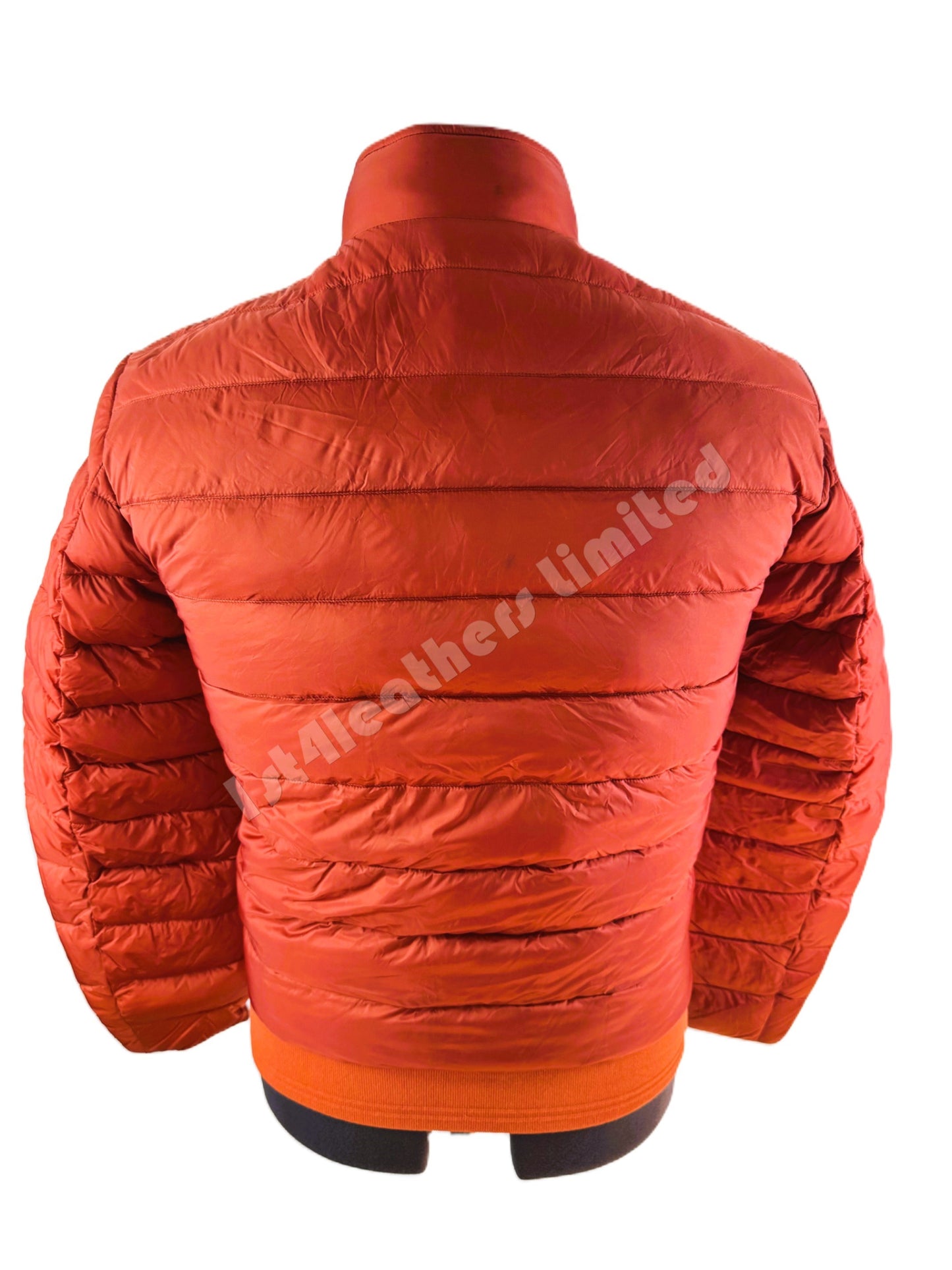 BELSTAFF CIRCUIT DOWN PUFFA BOMBER JACKET TONAL AMBER ORANGE UK38 M RRP £350 NEW