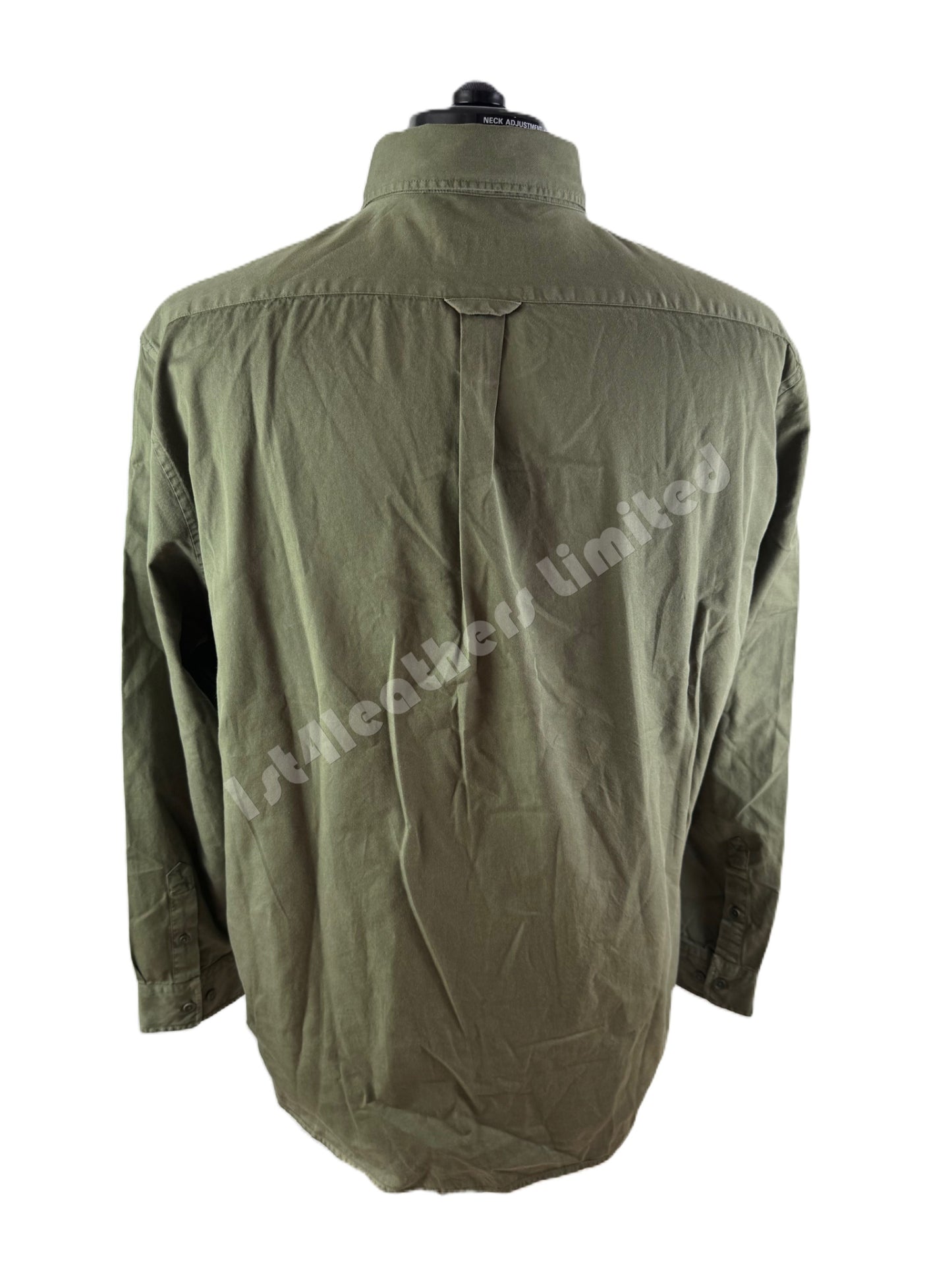 BELSTAFF SCALE COTTON LONG SLEEVE SHIRT TRUE OLIVE 3XL RRP £140 BNWT