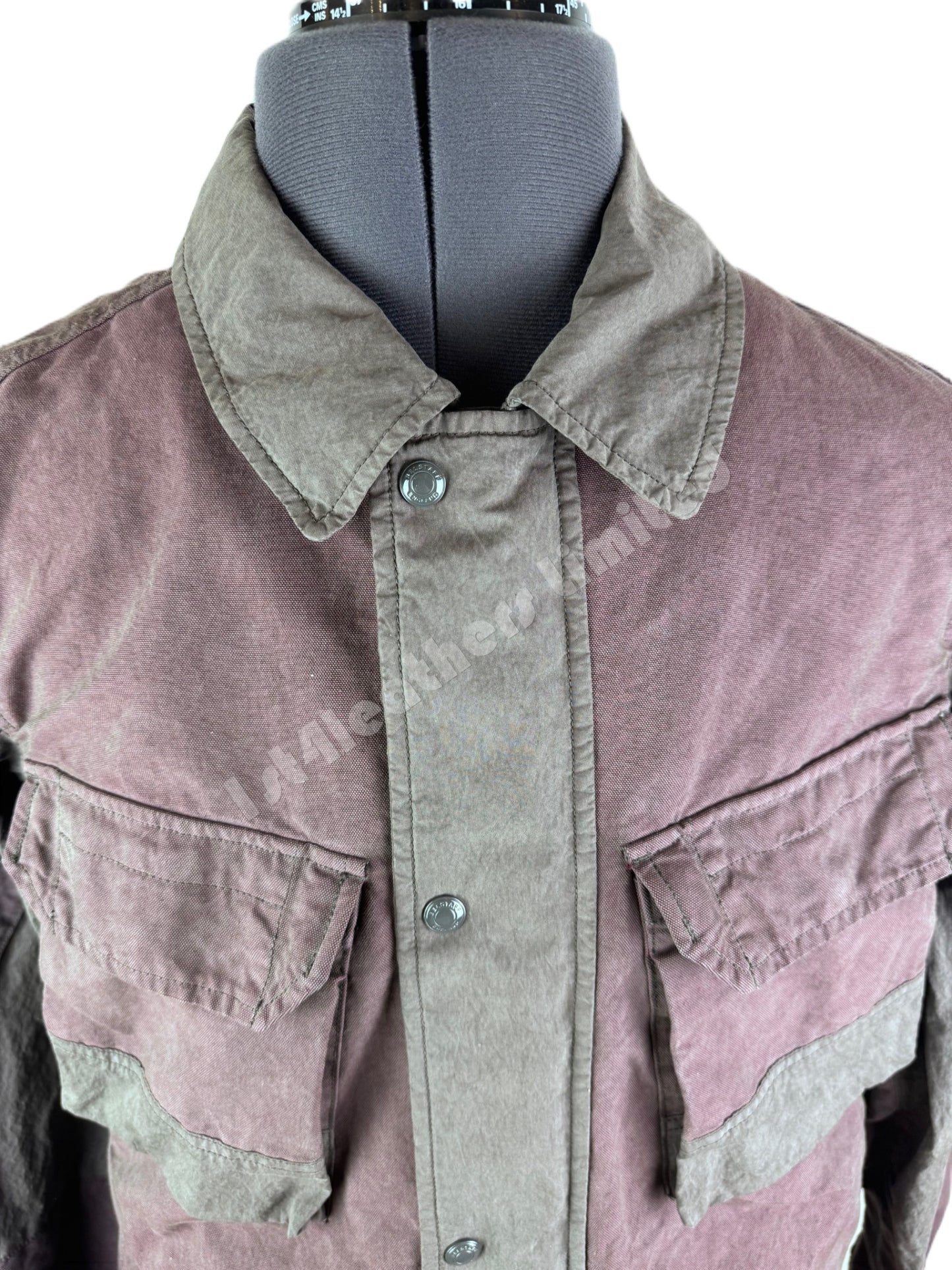 BELSTAFF CANTEEN COTTON JACKET PAVEMENT PURPLE/WINE RRP £625 BNWT