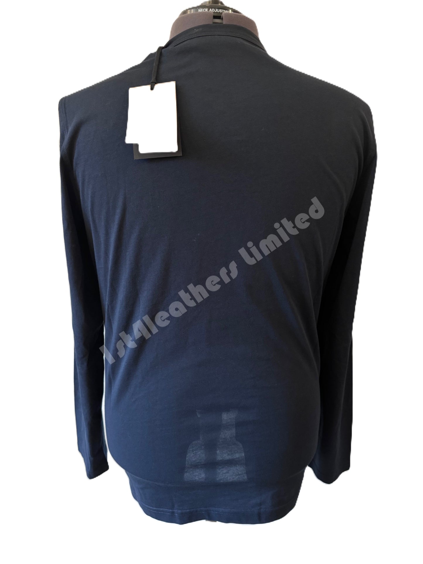 BELSTAFF PHOENIX PATCH LONG SLEEVE COTTON T-SHIRT DARK INK 3XL RRP £70 BNWT