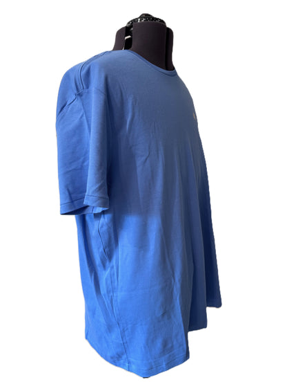 POLO RALPH LAUREN CUSTOM SLIM FIT COTTON T-SHIRT SUMMER BLUE 2XL RRP £95 BNWT