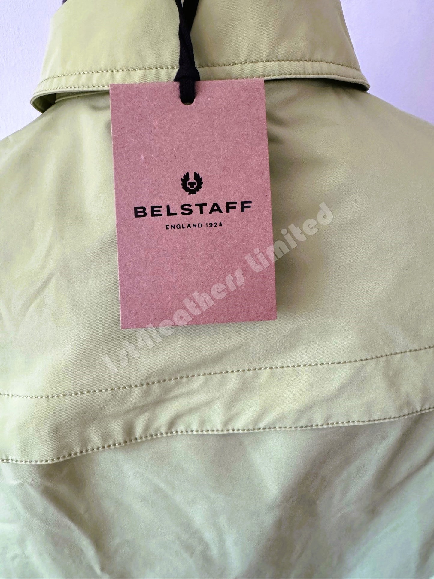 BELSTAFF BOARD MEMORY SHELL OVERSHIRT IN LIME YELLOW RRP £275 BNWT