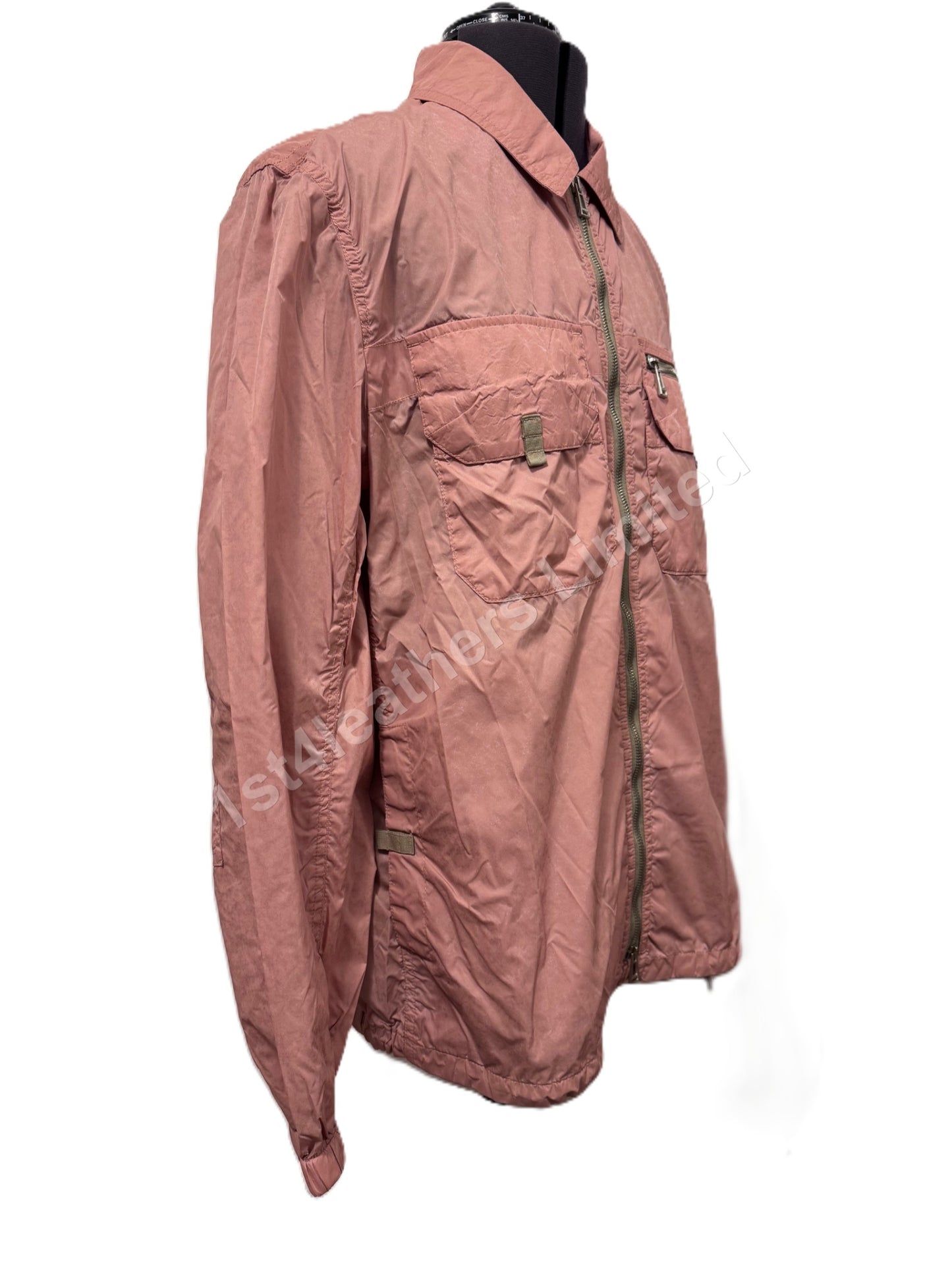 BELSTAFF LANDER SHELL OVERSHIRT JACKET RUST PINK RRP £395 BNWT