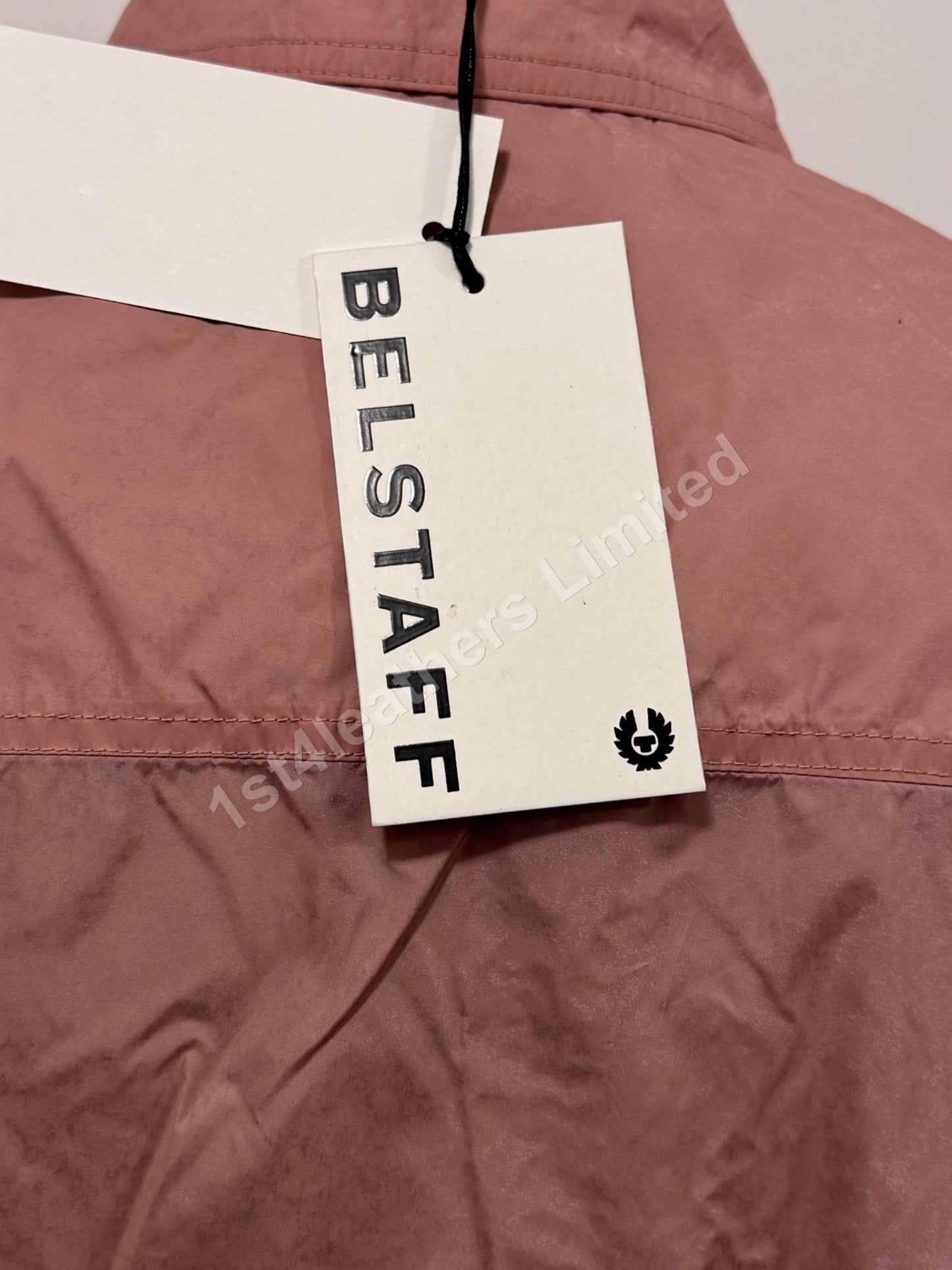 BELSTAFF LANDER SHELL OVERSHIRT JACKET RUST PINK RRP £395 BNWT
