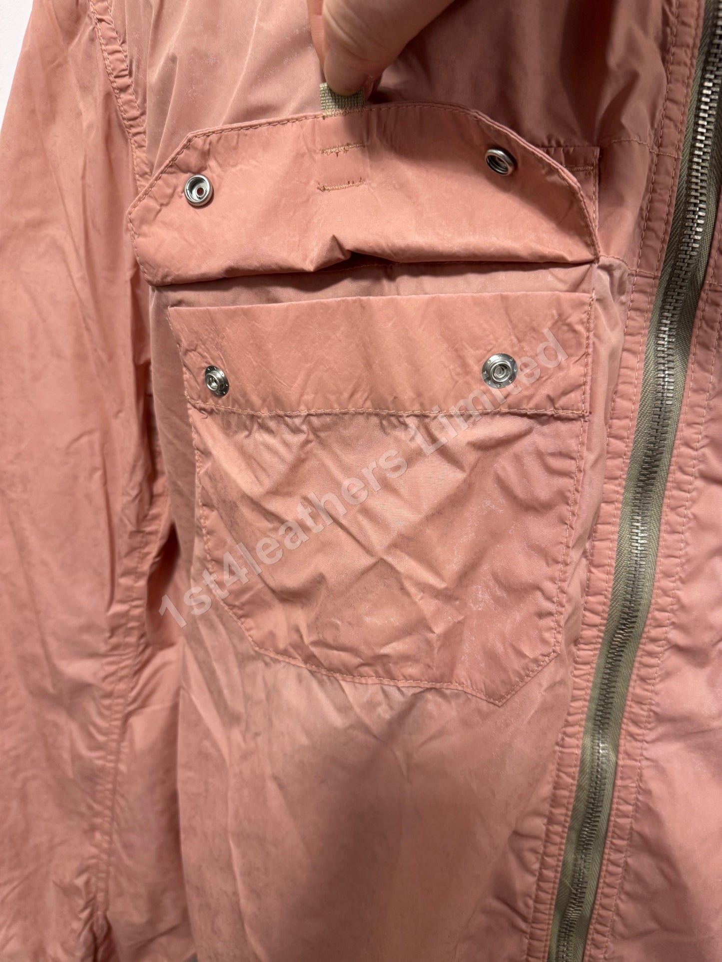 BELSTAFF LANDER SHELL OVERSHIRT JACKET RUST PINK RRP £395 BNWT