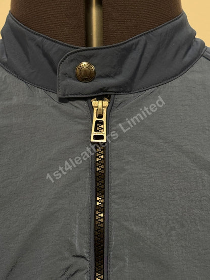 BELSTAFF ADVANCER SHIMMER SHELL LIGHTWEIGHT JACKET FORWARD BLUE S RRP£295 BNWT