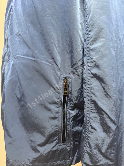 BELSTAFF ADVANCER SHIMMER SHELL LIGHTWEIGHT JACKET FORWARD BLUE S RRP£295 BNWT