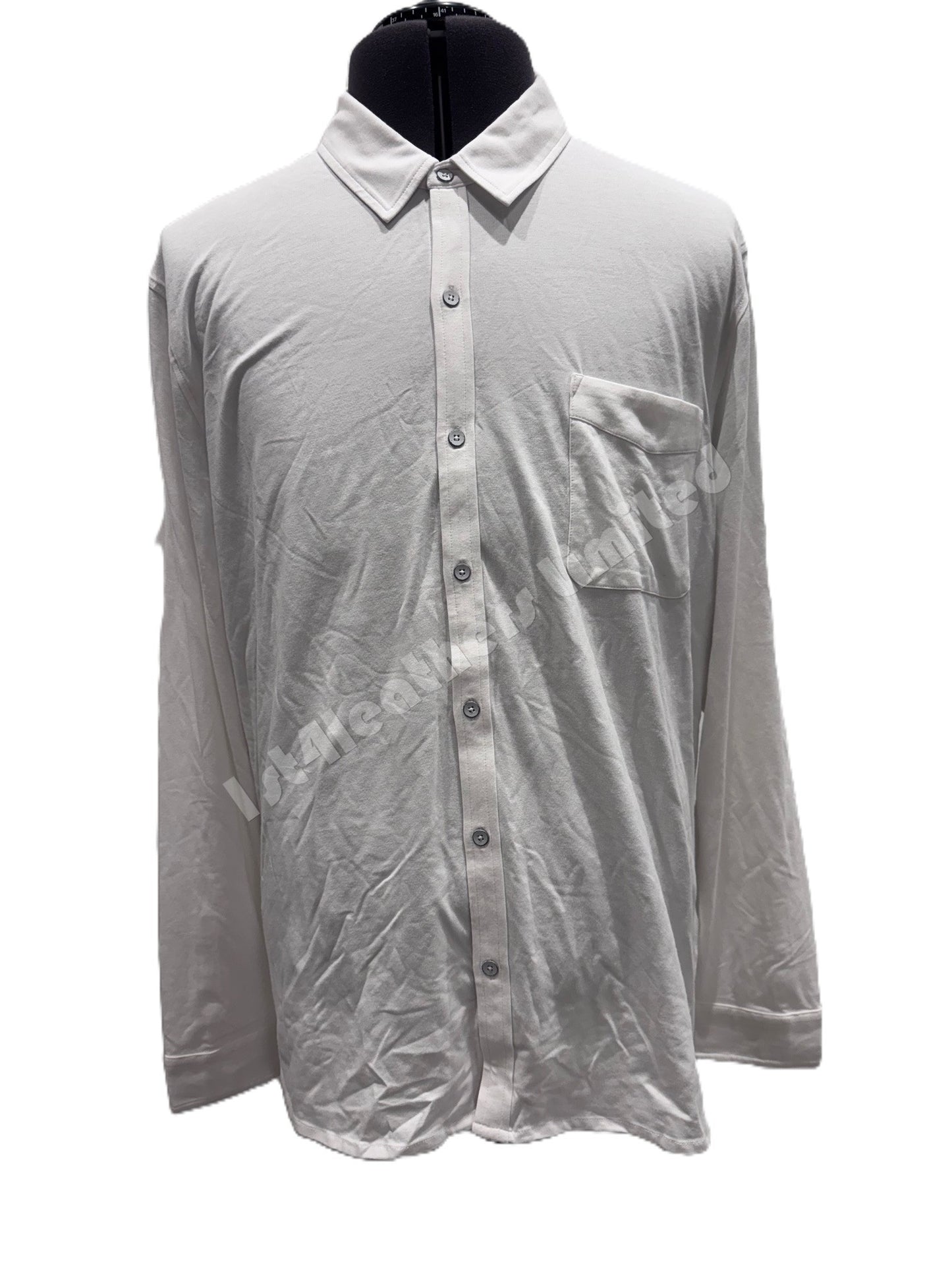 PAIGE STOCKTON STRETCHY SHIRT WHITE SHIRT 2XL RRP £175 BNWT