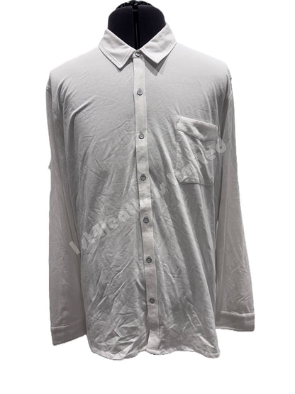 PAIGE STOCKTON STRETCHY SHIRT WHITE SHIRT 2XL RRP £175 BNWT