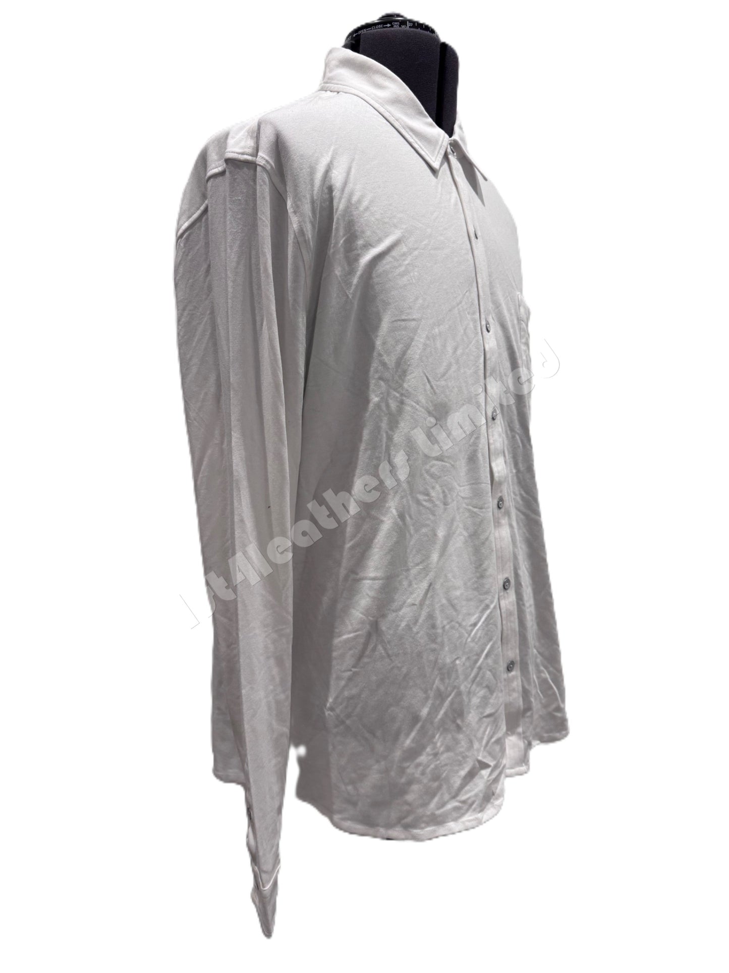 PAIGE STOCKTON STRETCHY SHIRT WHITE SHIRT 2XL RRP £175 BNWT