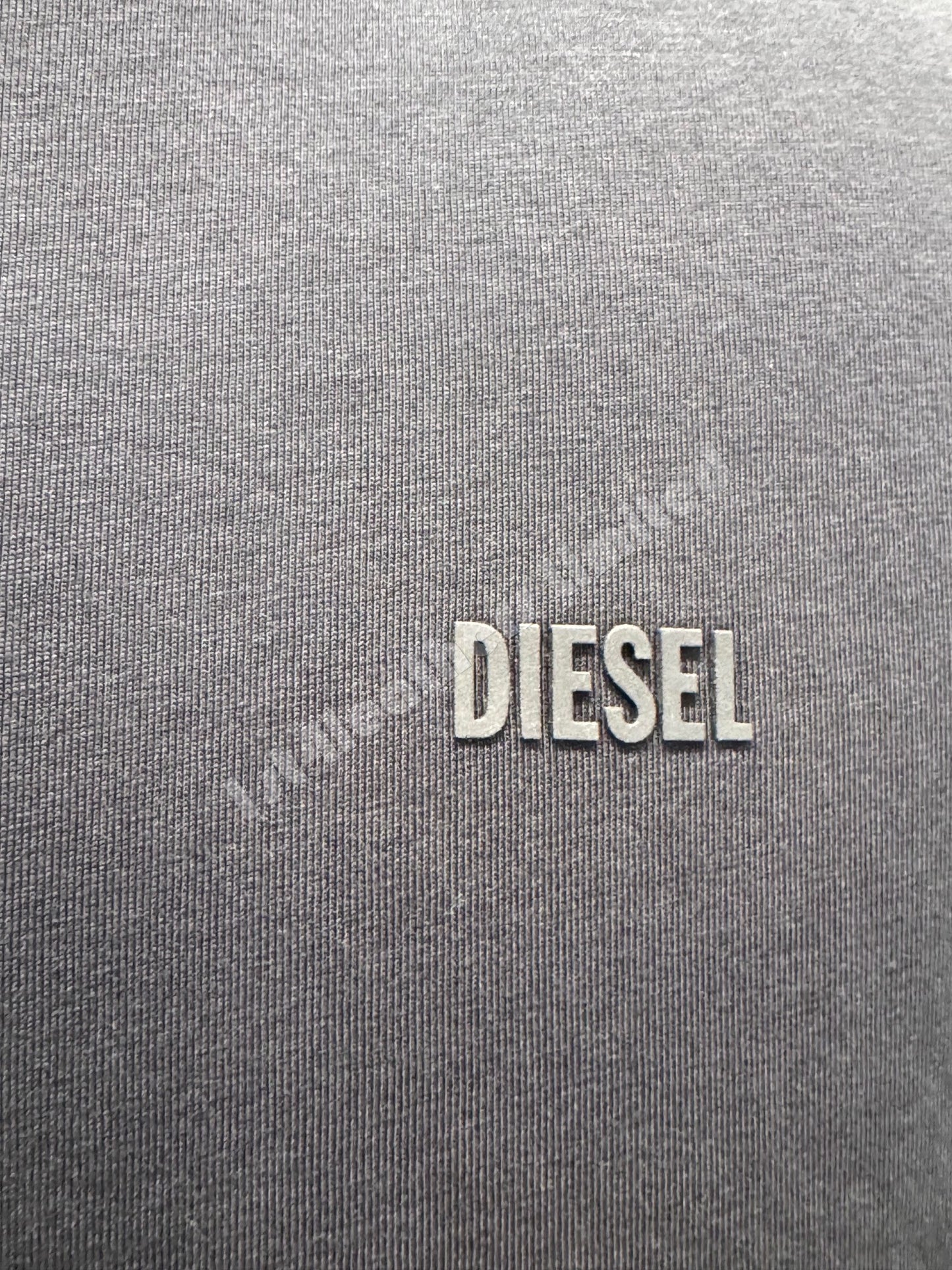 DIESEL COTTON T-SHIRT NAVY BLUE LARGE RRP £60 BNWT