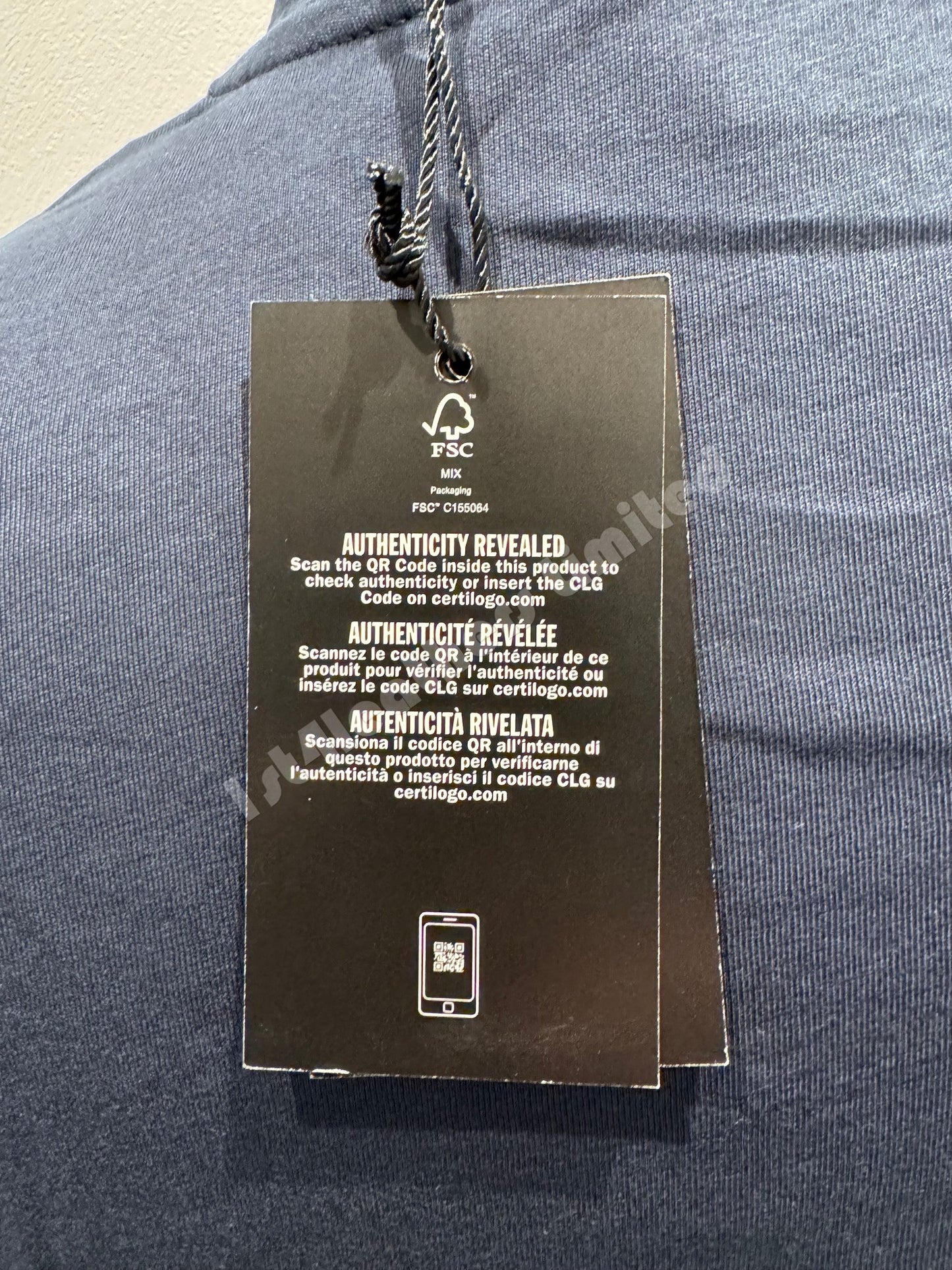 DIESEL COTTON T-SHIRT NAVY BLUE LARGE RRP £60 BNWT