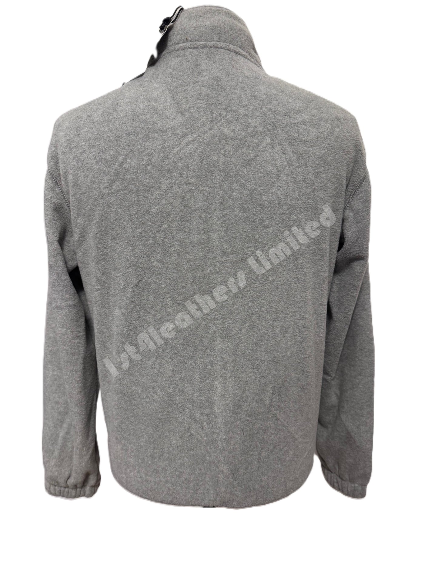 SCHOTT NYC POLARBEAR FULL ZIP FLEECE SWEATSHIRT GREY RRP £95 BNWT