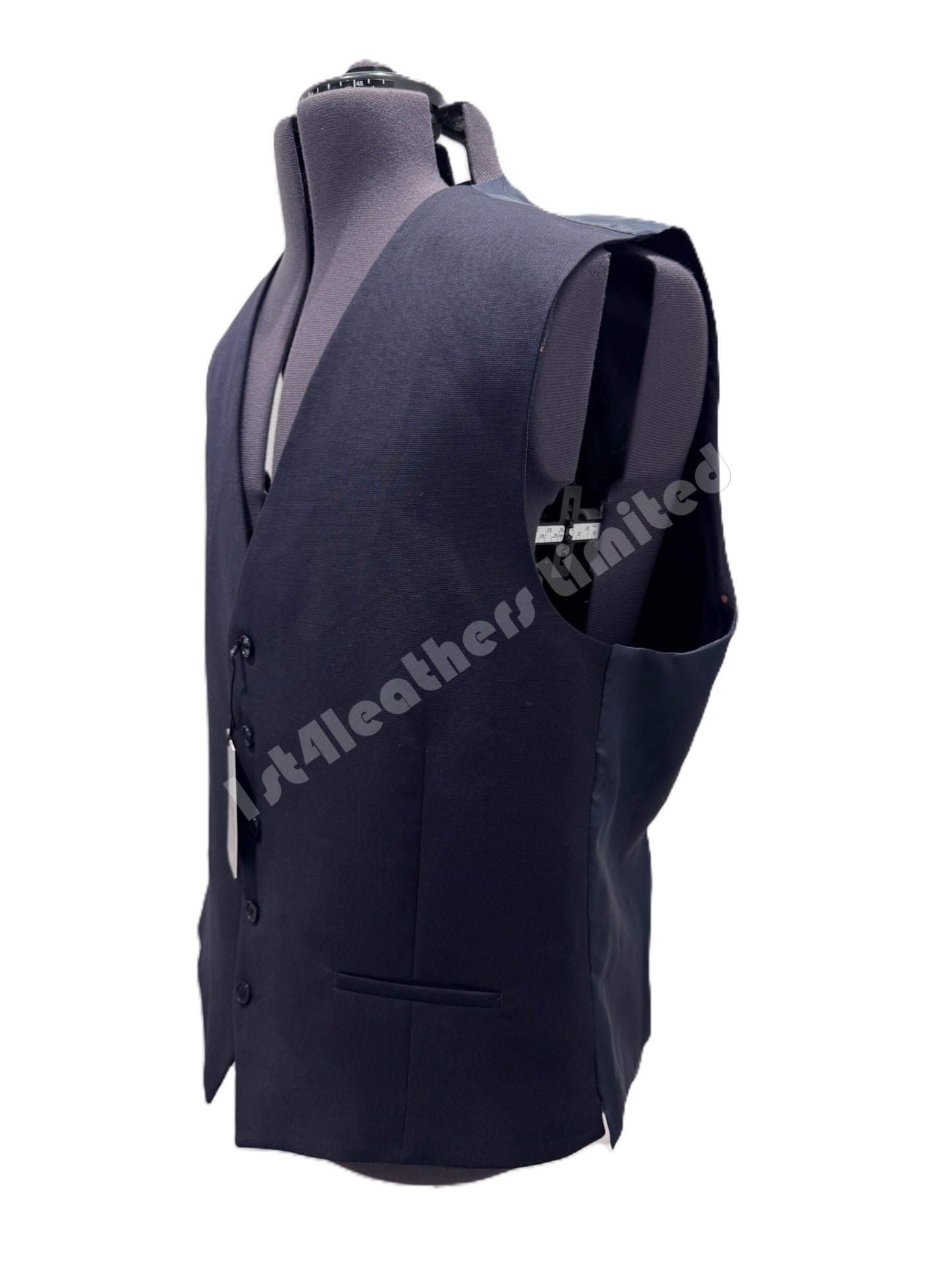 TED BAKER TEXTURED SLIM FIT SUIT WAISTCOAT NAVY RRP £100 BNWT