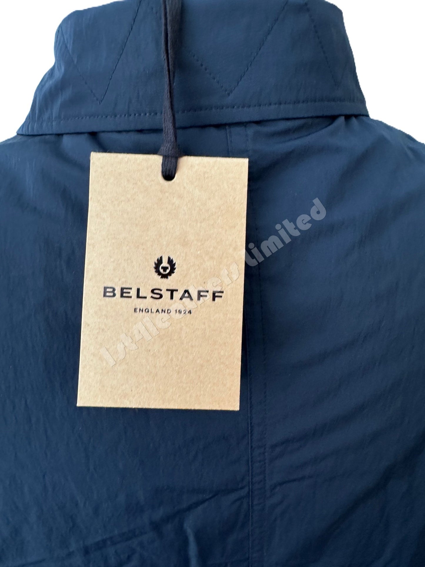 BELSTAFF DECK RIPPLE SHELL PADDED JACKET DARK INK UK44 2XL RRP £350 BNWT