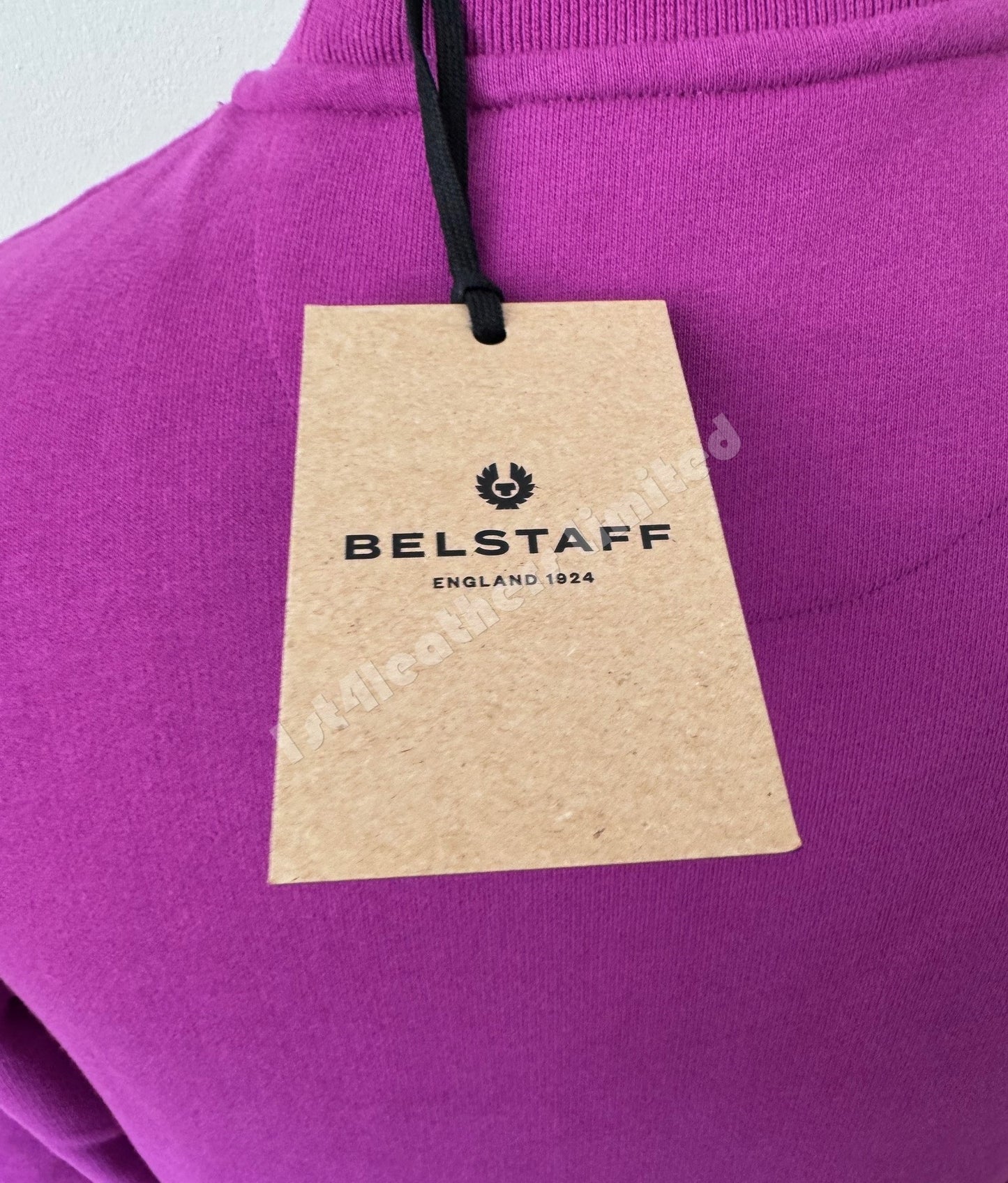 BELSTAFF PHOENIX CREW NECK SWEATSHIRT JUMPER BRIGHT PURPLE MED RRP £130 BNWT