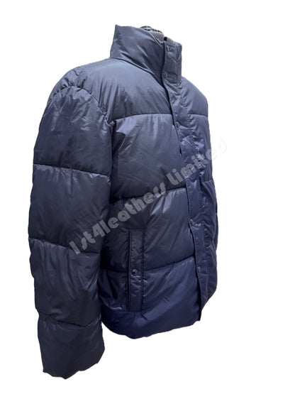 BELSTAFF DOME DOWN PUFFA JACKET DARK INK NAVY UK46 3XL RRP £395 BNWT