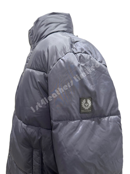 BELSTAFF DOME DOWN PUFFA JACKET DARK INK NAVY UK46 3XL RRP £395 BNWT