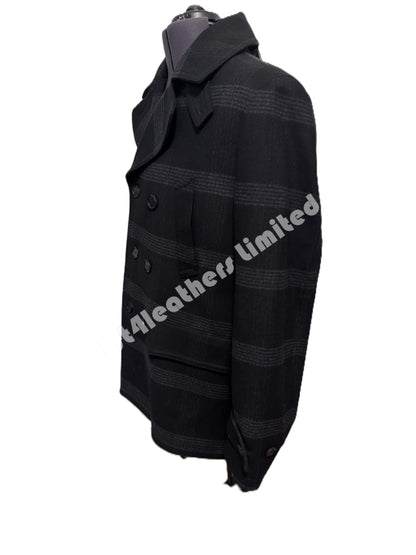 BELSTAFF MILFORD PEA COAT JACKET DARK CHARCOAL RRP £895 BNWT