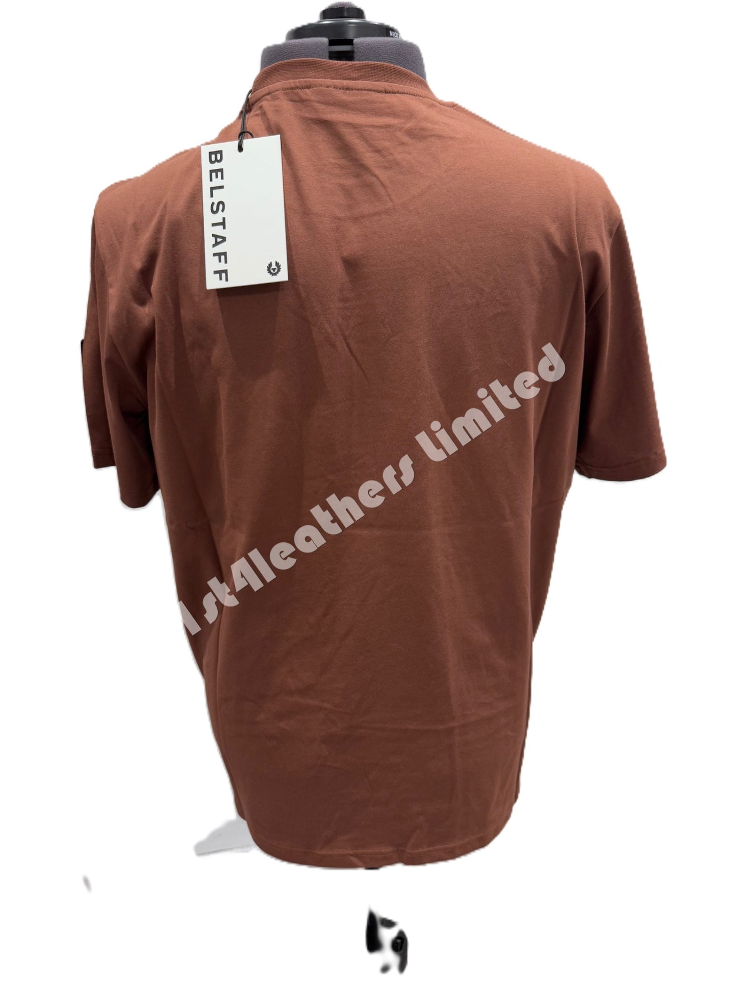 BELSTAFF THOM SLEEVE PHOENIX PATCH T-SHIRT DEEP COPPER RRP £60 BNWT