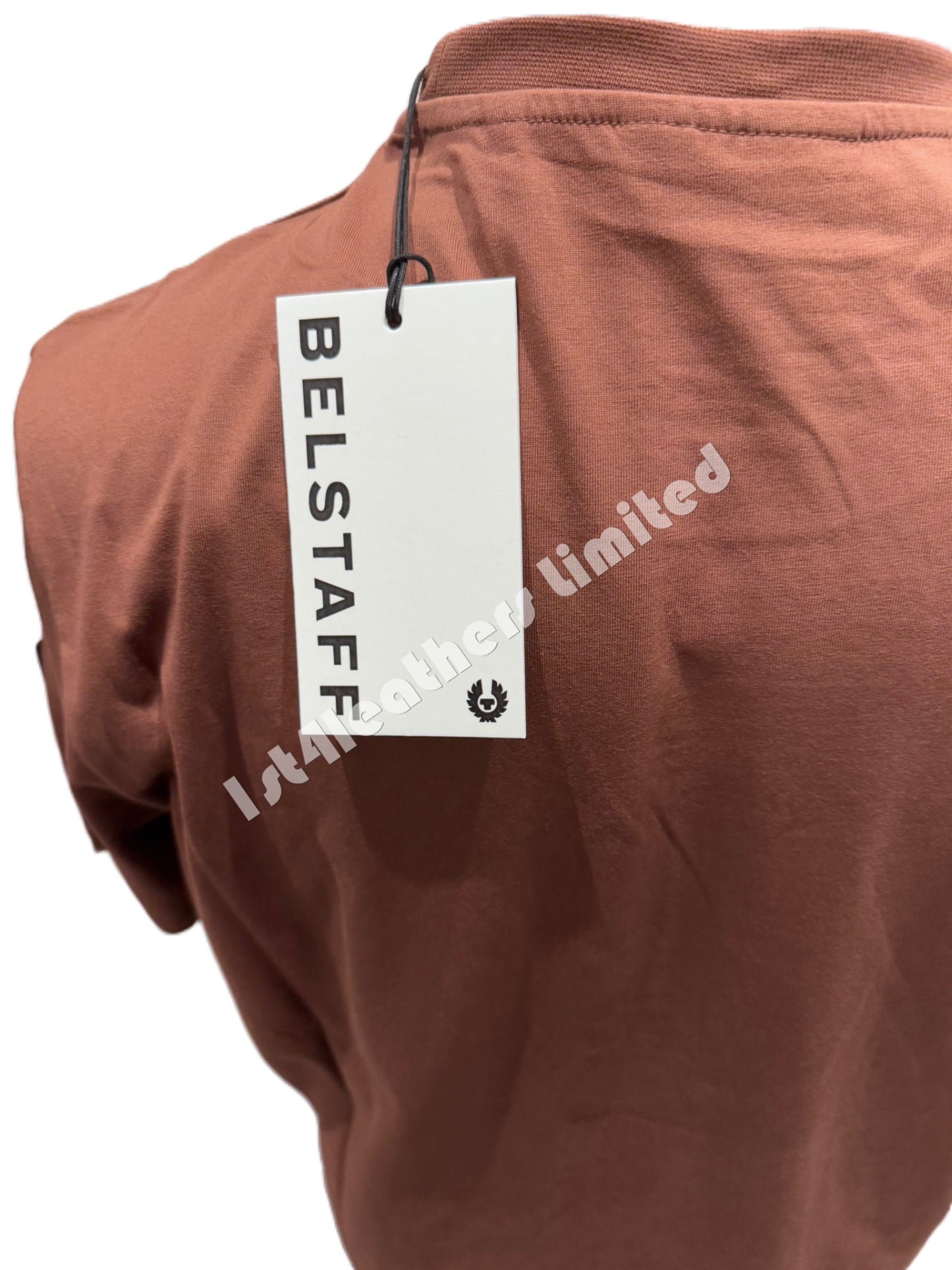 BELSTAFF THOM SLEEVE PHOENIX PATCH T-SHIRT DEEP COPPER RRP £60 BNWT