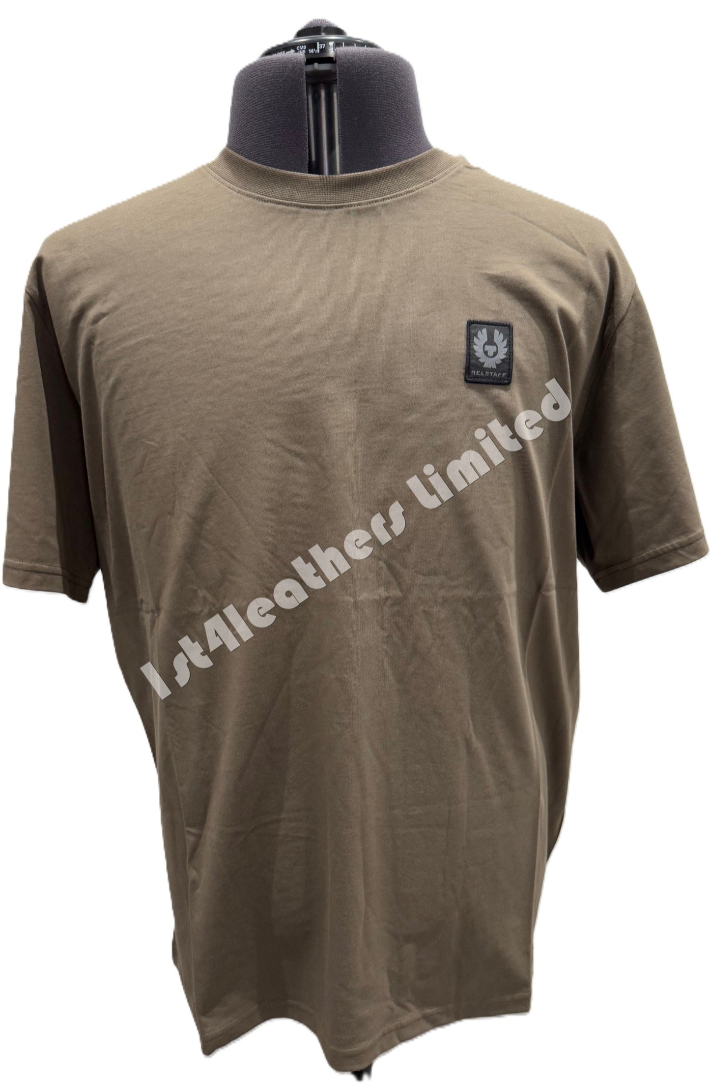 BELSTAFF MONKFORD PHOENIX PATCH T-SHIRT CLAY BROWN RRP £60 BNWT