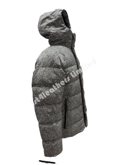 BELSTAFF APEX 750 FILL DOWN HOODED PUFFA JACKET GREEN MULTI COLOUR RRP £595 BNWT