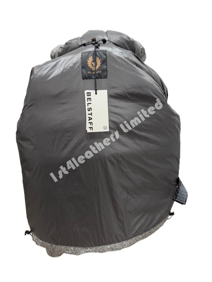 BELSTAFF APEX 750 FILL DOWN HOODED PUFFA JACKET GREEN MULTI COLOUR RRP £595 BNWT