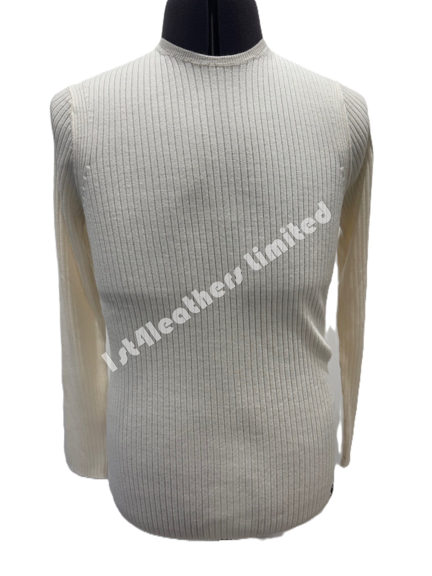 BELSTAFF LADIES ELSIE MERINO WOOL KNIT JUMPER CREAM OFF WHITE RRP £149 BNWT