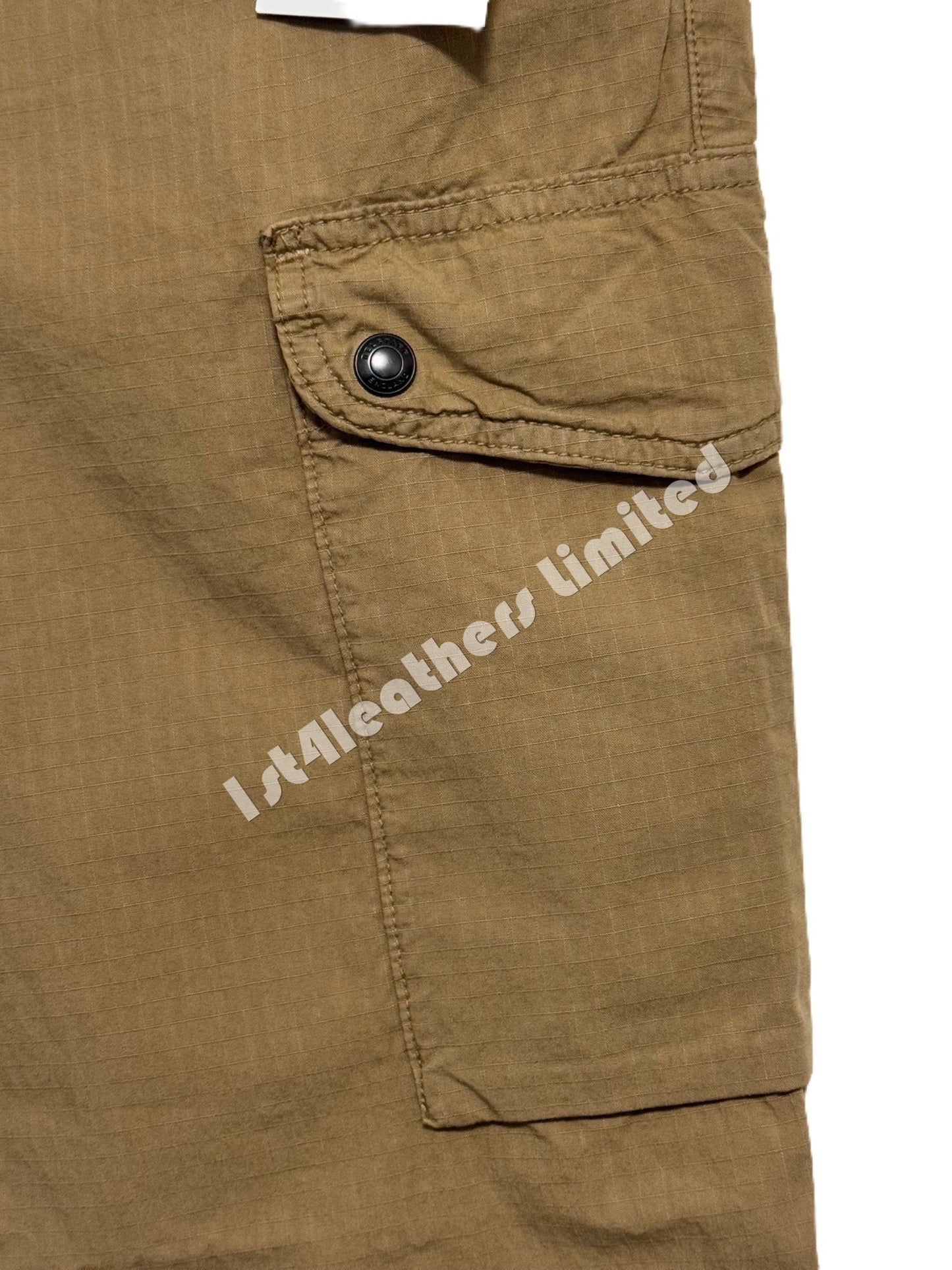 BELSTAFF COMMAND RIPSTOP COTTON CARGO TROUSERS BRITISH KHAKI 33 REG RRP £390 NEW