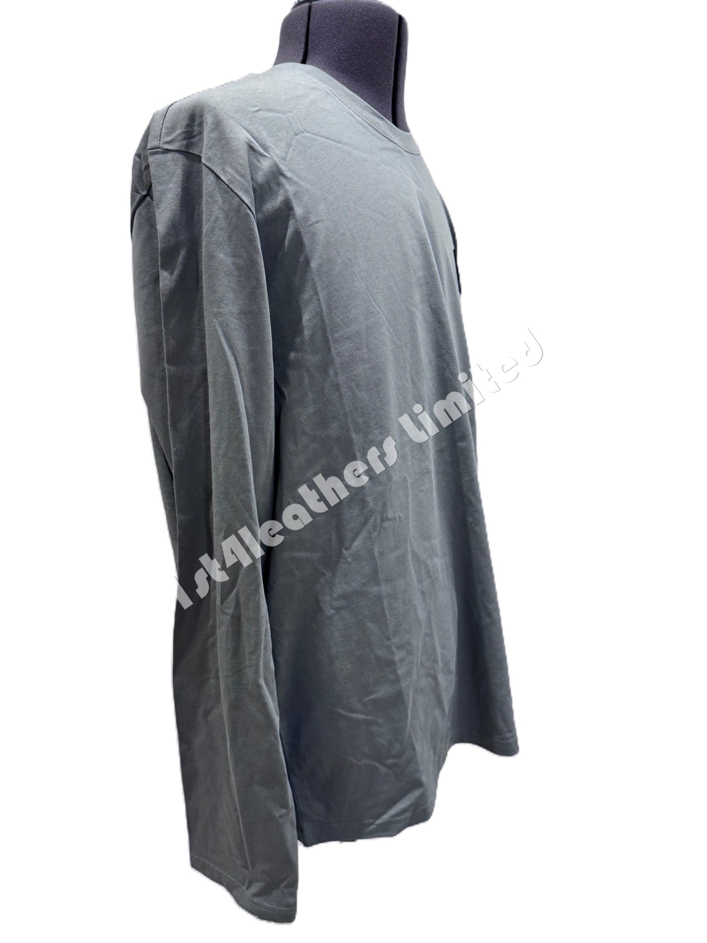 BELSTAFF MONKFORD PHOENIX PATCH LONG SLEEVE T-SHIRT MINERAL GREEN 3XL RRP£75 NEW