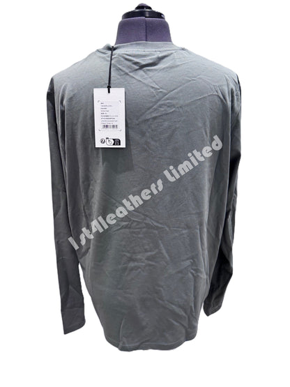 BELSTAFF MONKFORD PHOENIX PATCH LONG SLEEVE T-SHIRT MINERAL GREEN 3XL RRP£75 NEW