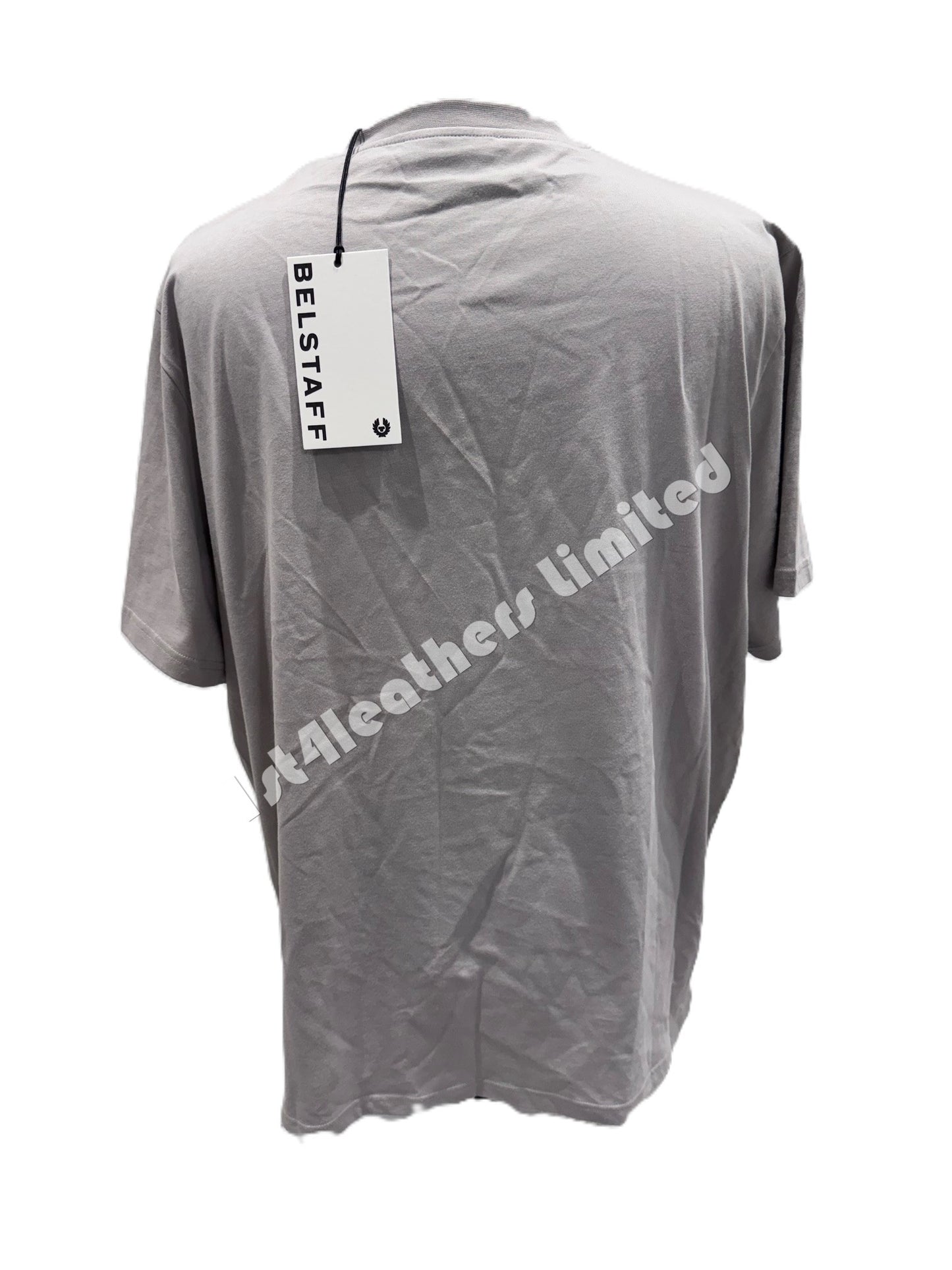 BELSTAFF THOM SLEEVE PHOENIX PATCH T-SHIRT ASH GREY 3XL RRP £60 BNWT