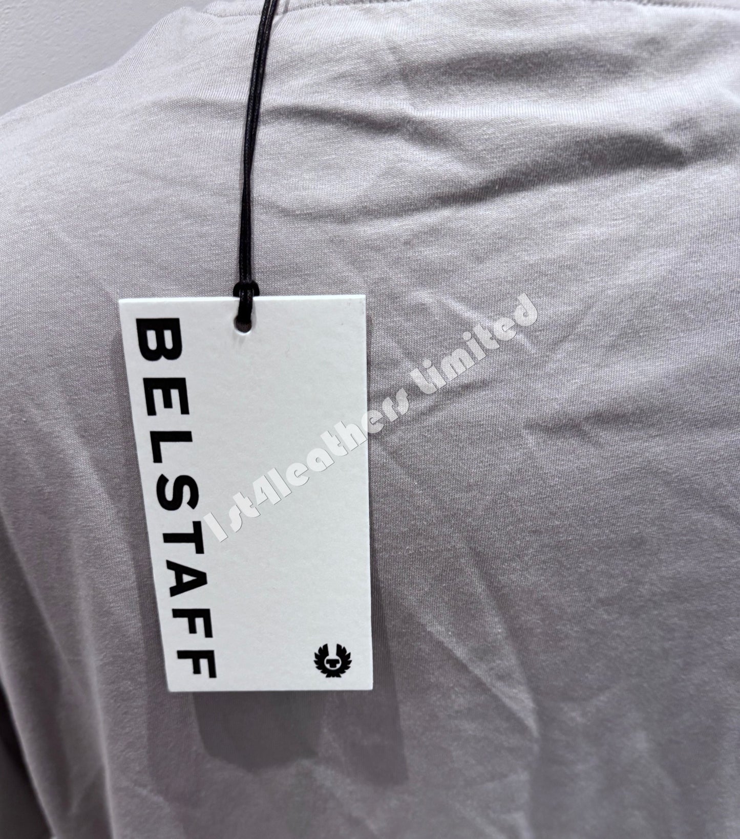 BELSTAFF THOM SLEEVE PHOENIX PATCH T-SHIRT ASH GREY 3XL RRP £60 BNWT