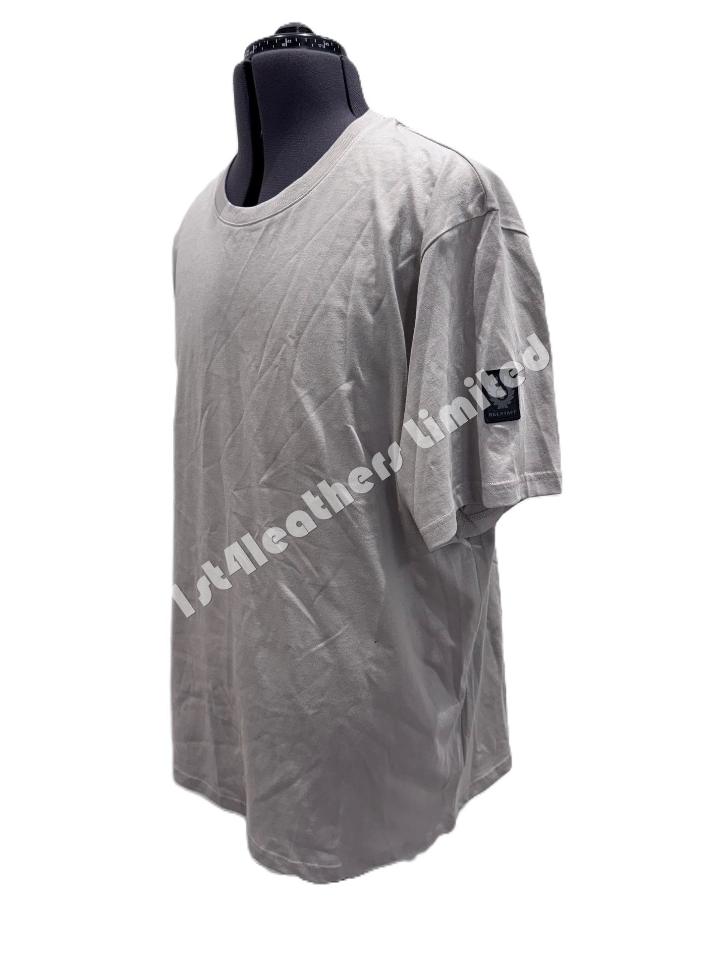 BELSTAFF THOM SLEEVE PHOENIX PATCH T-SHIRT ASH GREY 3XL RRP £60 BNWT
