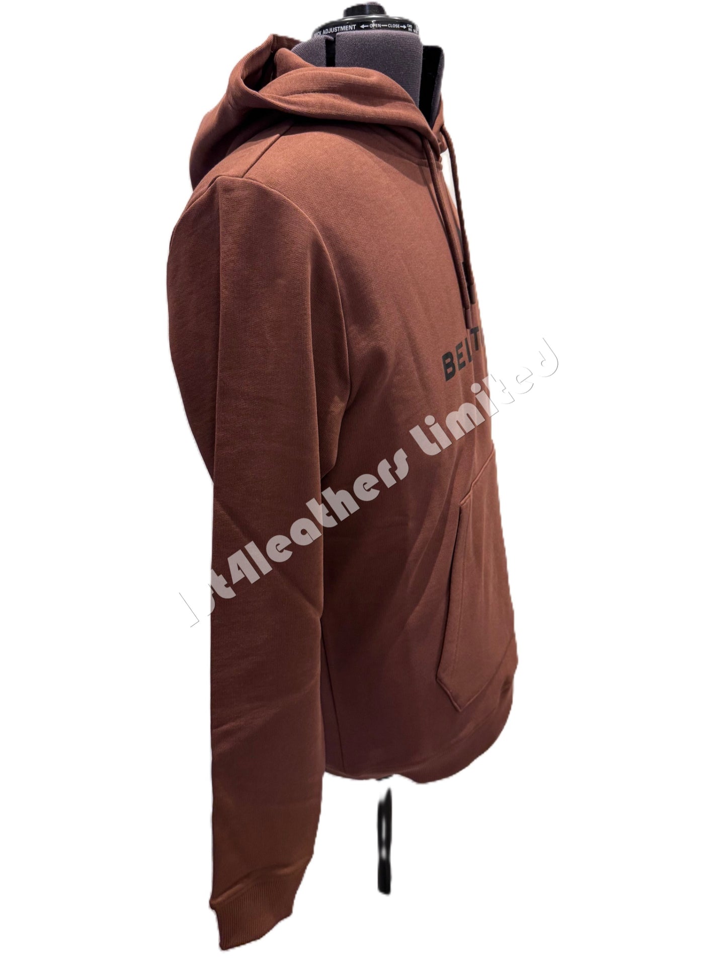 BELSTAFF NORTHVIEW COTTON FLEECE HOODIE SWEATSHIRT DEEP COPPER RRP £150 BNWT