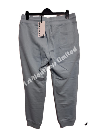 BELSTAFF COTTON FLEECE JOGGERS SWEATPANTS SKYLINE BLUE 2XL RRP £135 BNWT